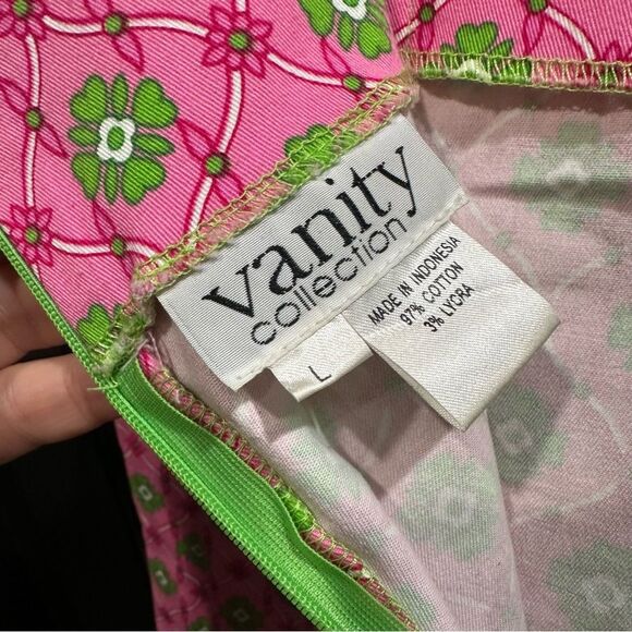 Vanity Collection Tropical Preppy Skirt Size 10 - Picture 8 of 8